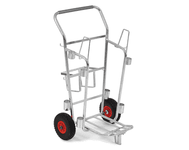 Chariot de nettoyage pour une manipulation facile des bacs - 120 litres