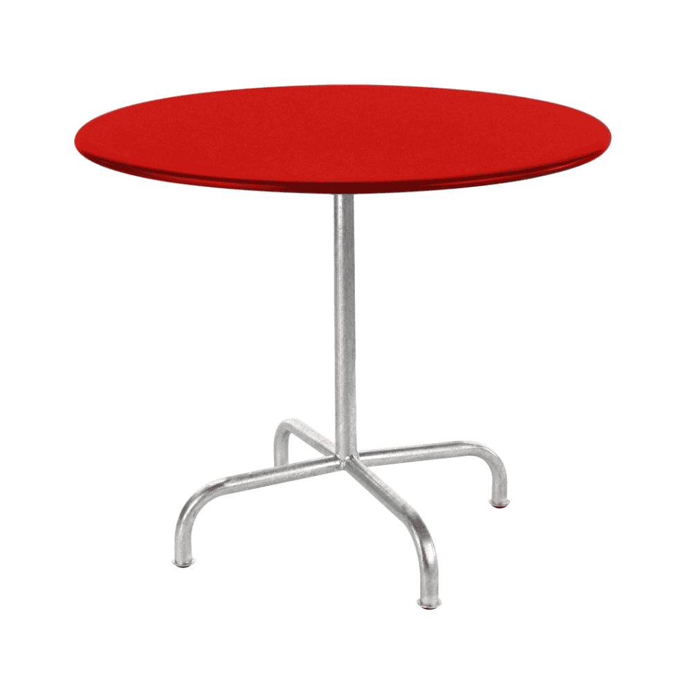 Schaffner Table de jardin ronde Rigi, résistante aux intempéries, rabattable et stable, en diverses exécutions
