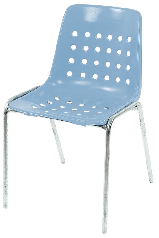Schaffner Chaise de jardin Bermuda sans accoudoirs, L x P x H 490 x 420 x 790 mm, en différentes versions
