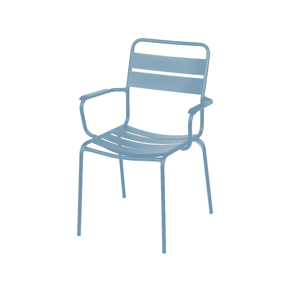 Schaffner Chaise de jardin Glarus en métal, revêtement par poudre, disponible en plusieurs versions