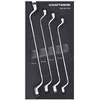 KRAFTWERK BASIC LINE EVA Doppelringschlüssel-Einlage, 200 x 400 mm, 4-teilig