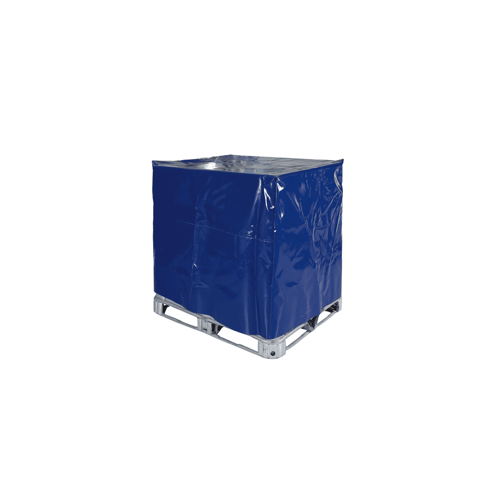 Couvercle étanche en PVC pour IBC, 1000 x 1200 x 1000 mm