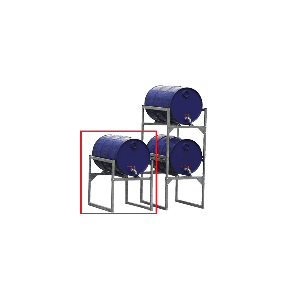 Fassbock stapelbar für 1 x 60 l - Fass, verzinkt