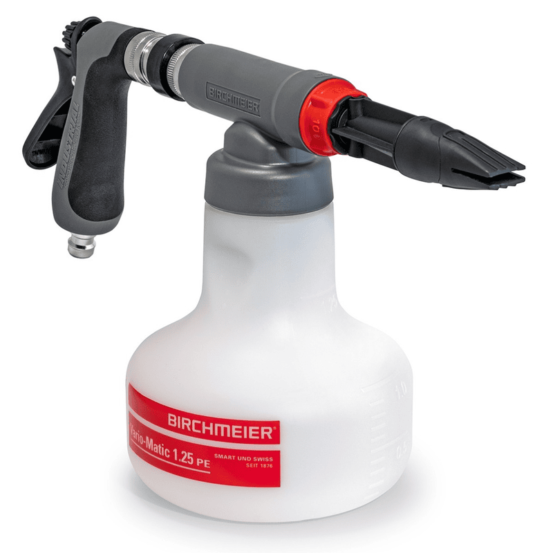 Birchmeier Schaumkanone Vario-Matic PE, mit integrierter Dosiereinstellung, in zwei Füllmengen