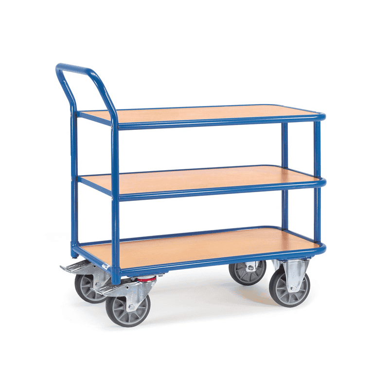 Tischwagen mit 2 oder 3 Ladeflächen