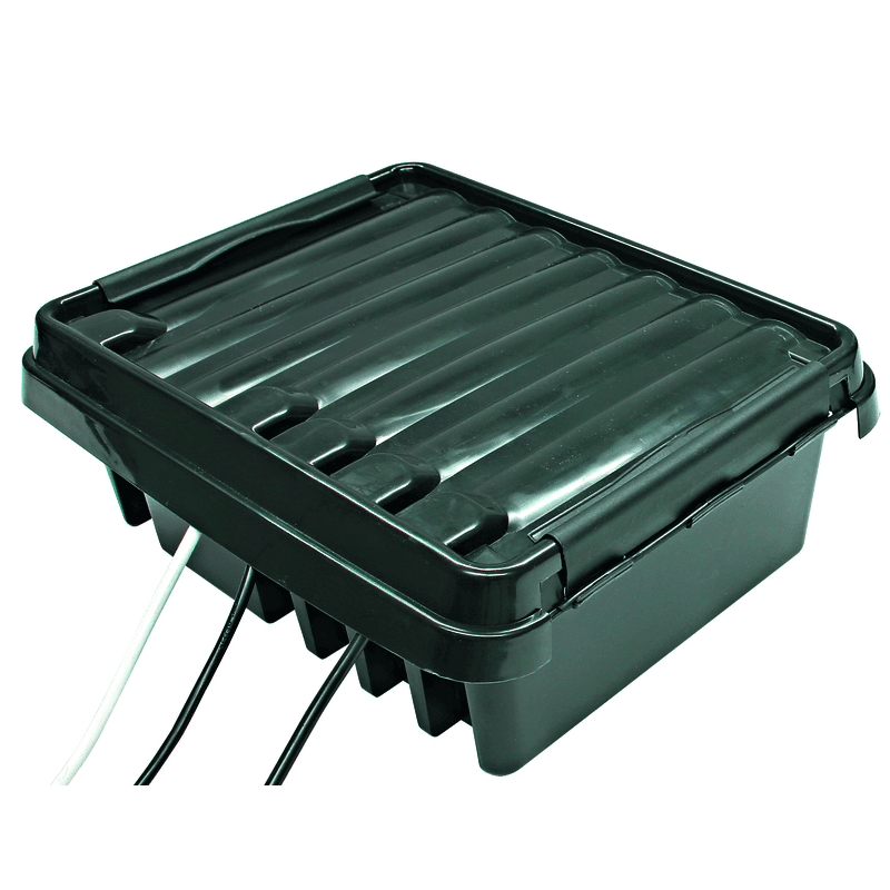 Steffen GardenLine Schutzbox / Safe Box large, IP55, schwarz