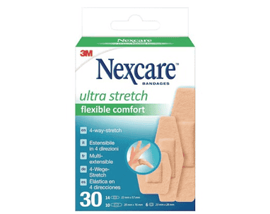 Heftpflaster Nexcare Comfort 360°, assortiert, Packung à 30 Stück