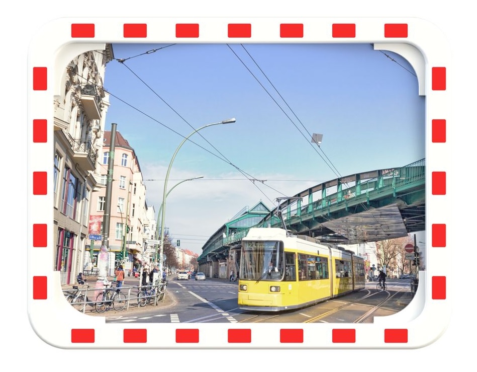 Verkehrsspiegel ED, Acryl, in verschiedenen Grössen