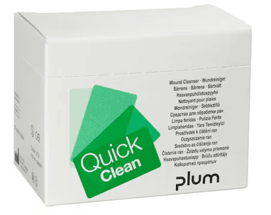 Quick Clean, Nachfüllpack, Wundreinigungstücher Plum 5151CH, Packung mit 20 Stück