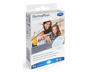 Pansements pour brûlures DermaPlast Hydro, 68 x 43 mm, boîte de 8 pièces