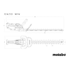 Metabo Akku-Heckenschere HS 18 LTX 55, Schnittlänge 53 cm, mit 2x Li-Power Akku (18 V / 2.0 Ah) und Ladegerät