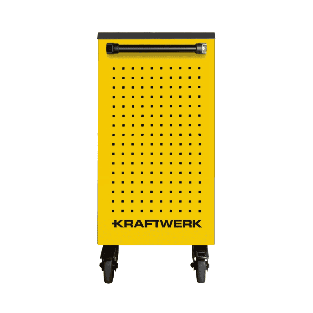 KRAFTWERK BT LINE Chariot d'atelier BT700, jaune, 7 tiroirs, L x P x H 719 x 474 x 1000 mm