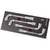 KRAFTWERK PRO LINE EVA3 Insert pour clé à pipe, 4 pièces