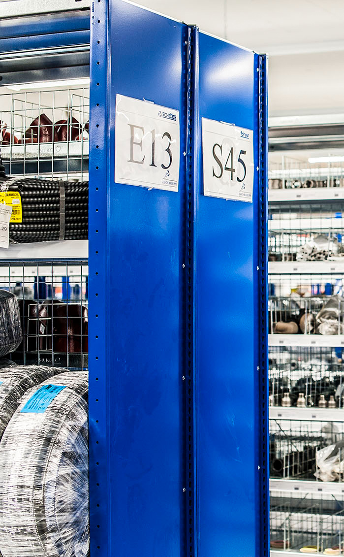 Schulte Vollblech-Seitenwände für Basis- und Anbauregale, in diversen Ausführungen