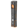 Steffen LED Akku-Arbeitsleuchte 10 W, 1'000 + 180 lm, 5700 K, 180° drehbar, IP65, schwarz/orange