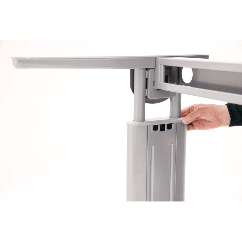 Table de bureau Glarus, réglable en hauteur mécaniquement, en divers modèles