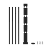 Flexibles Sicherheitsgeländer "Delta" mit 4 Balken