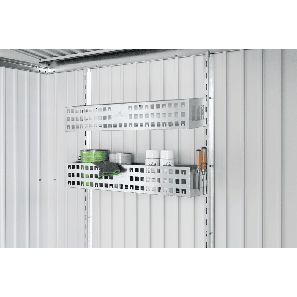 Biohort Regalkorb 2 Stück, für Gerätehäuser und Geräteschrank