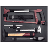 KRAFTWERK BASIC-Werkzeugkoffer, inkl. Werkzeug, B147, 1/4"+1/2", 158-teilig
