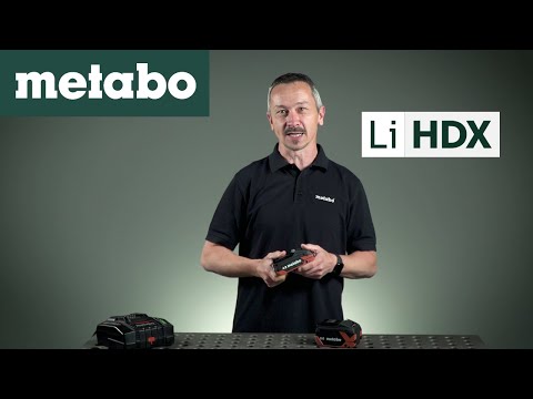 Metabo Basis-Set, 2 x Akkus 18 V LiHDX 8.0 Ah, Ladegerät ASC 290 und metaBOX 145