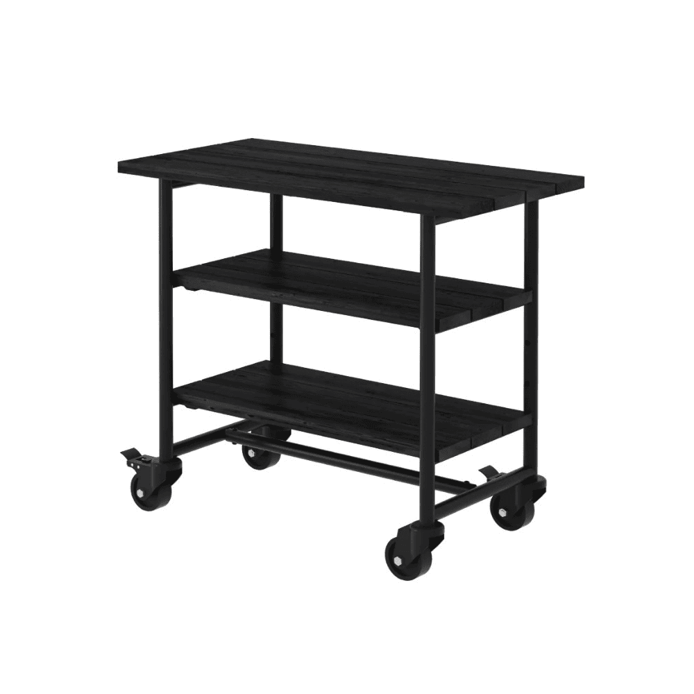 PLUS Table-barbecue avec jardinière Urban Picnic, noire, disponible en plusieurs modèles