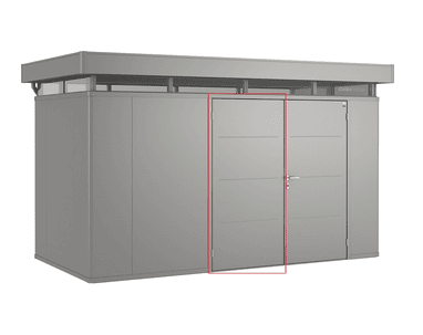 Biohort Accessoires - Supplément pour montage latéral du 2ème battant de porte