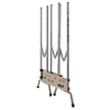 Sägebock mit Auswurfsicherung, Tragkraft 150 kg, 700 x 675 x 1120 mm