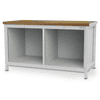 Bedrunka+Hirth Kastenwerkbank mit 2 Leergehäusen, R 24-24, BxT 1500 x 750 mm