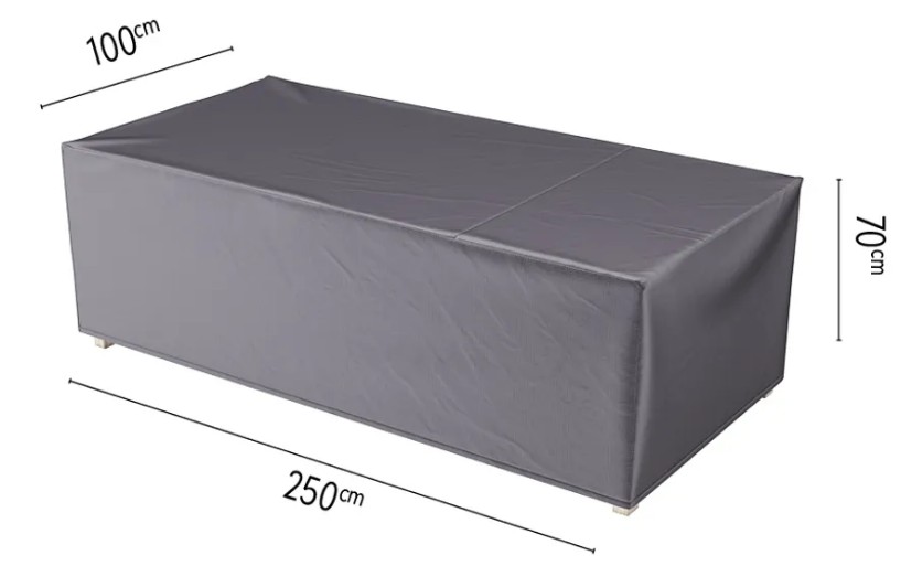 Platinum AeroCover Housse de protection pour banquette Lounge XL, L x L x H 2500 x 1000 x 700 mm