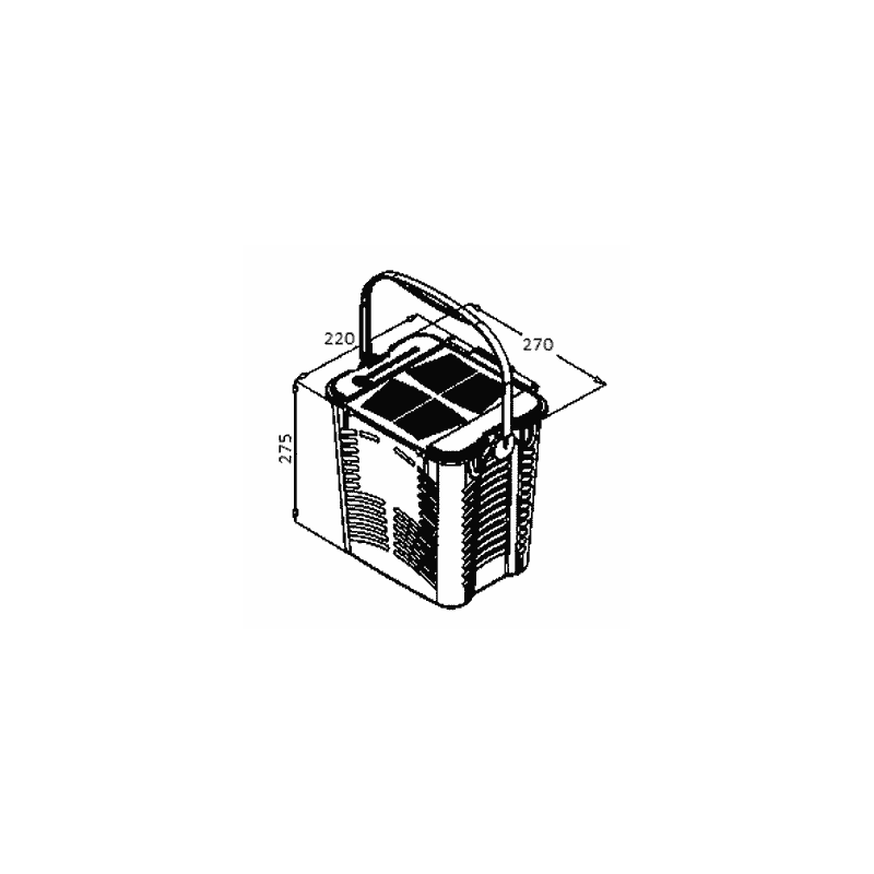 Poubelle BIO, Collecteur de déchets biologiques compact et hygiénique pour la maison