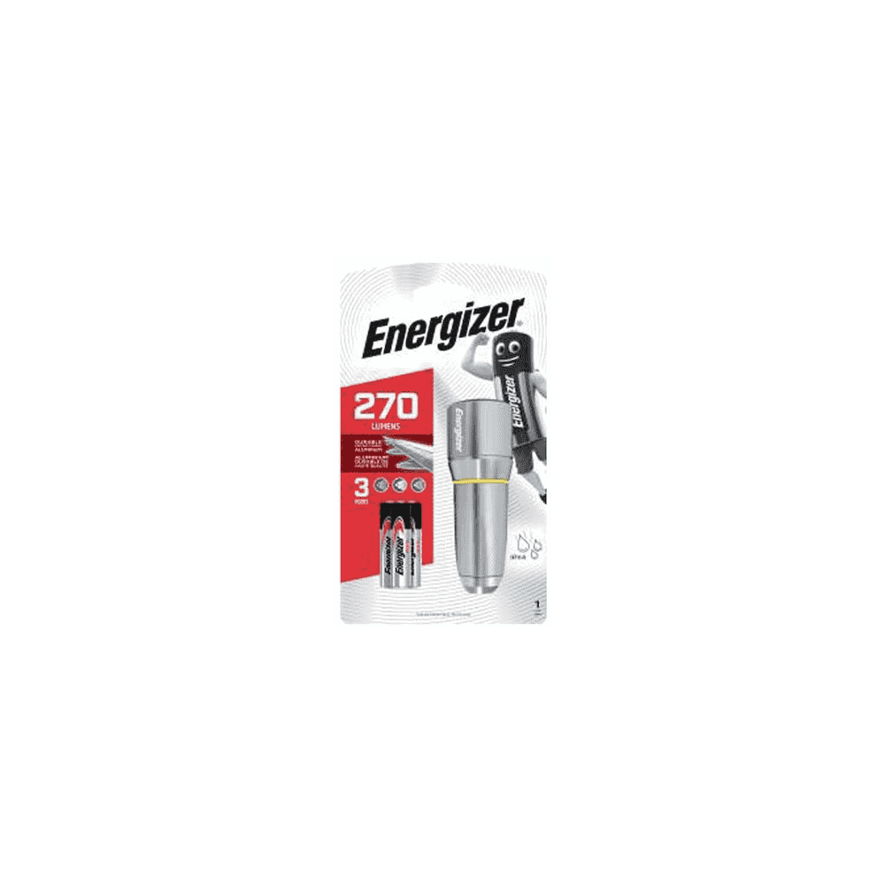 Taschenlampe Energizer Vision Metal 3AAA, LED, Betriebszeit 2,5 h, Batteriebetrieben