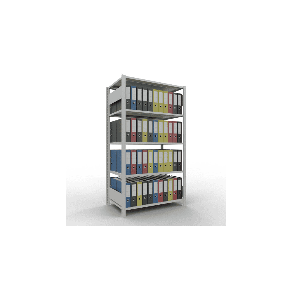 Schulte Büroregal Stecksystem MULTIplus150, beidseitig nutzbar