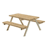 PLUS Alpha Ensemble de mobilier de jardin Junior, disponible en plusieurs modèles