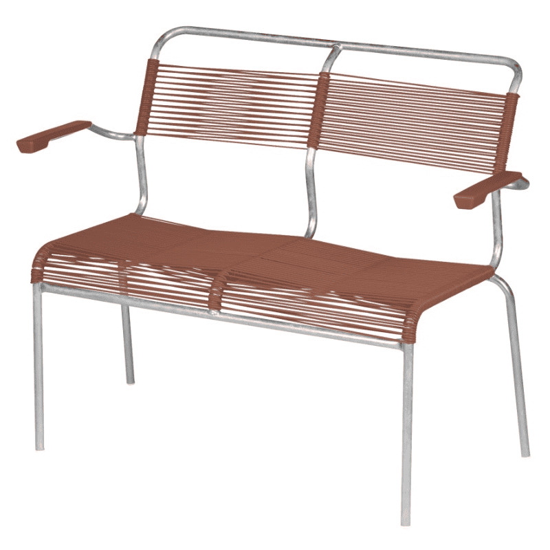 Schaffner Spaghetti Banc 2 places SÄNTIS, en divers modèles