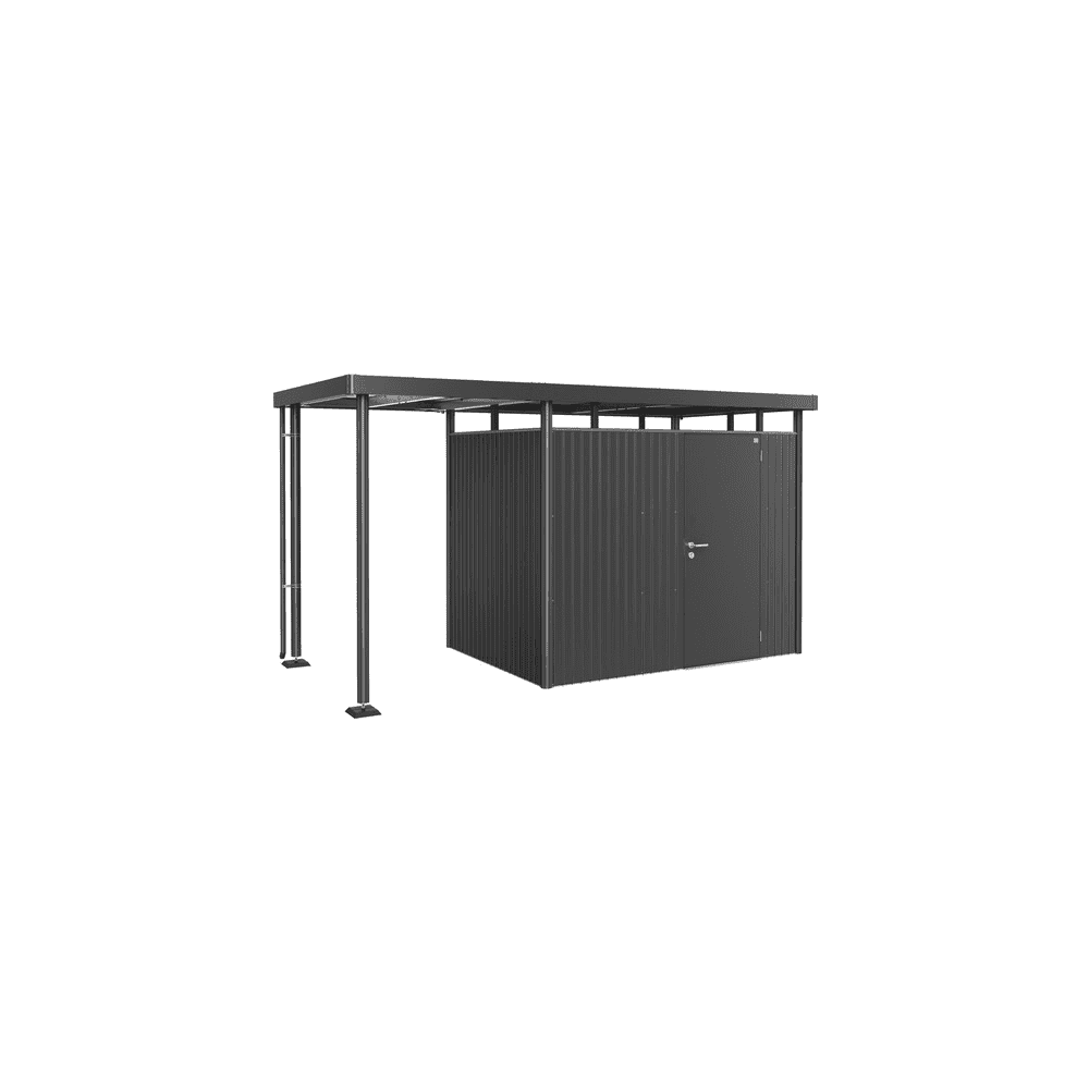 Biohort toit latéral dim. S pour abri de jardin HighLine®, H2-H6, en 3 couleurs