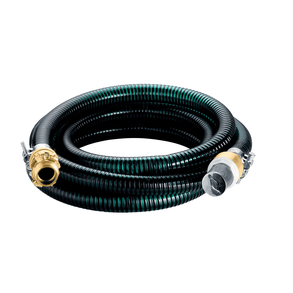 Metabo Set de flexible d'aspiration en laiton 1", en deux longueurs