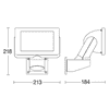 Steinel Strahler LS 300 M 2962 lumen, in 2 Farben