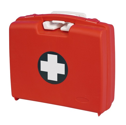 Verbandskasten klein aus Kunststoff - ohne Inhalt