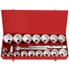 KRAFTWERK PRO LINE Steckschlüssel-Satz, LxBxH 685 x 275 x 105 mm