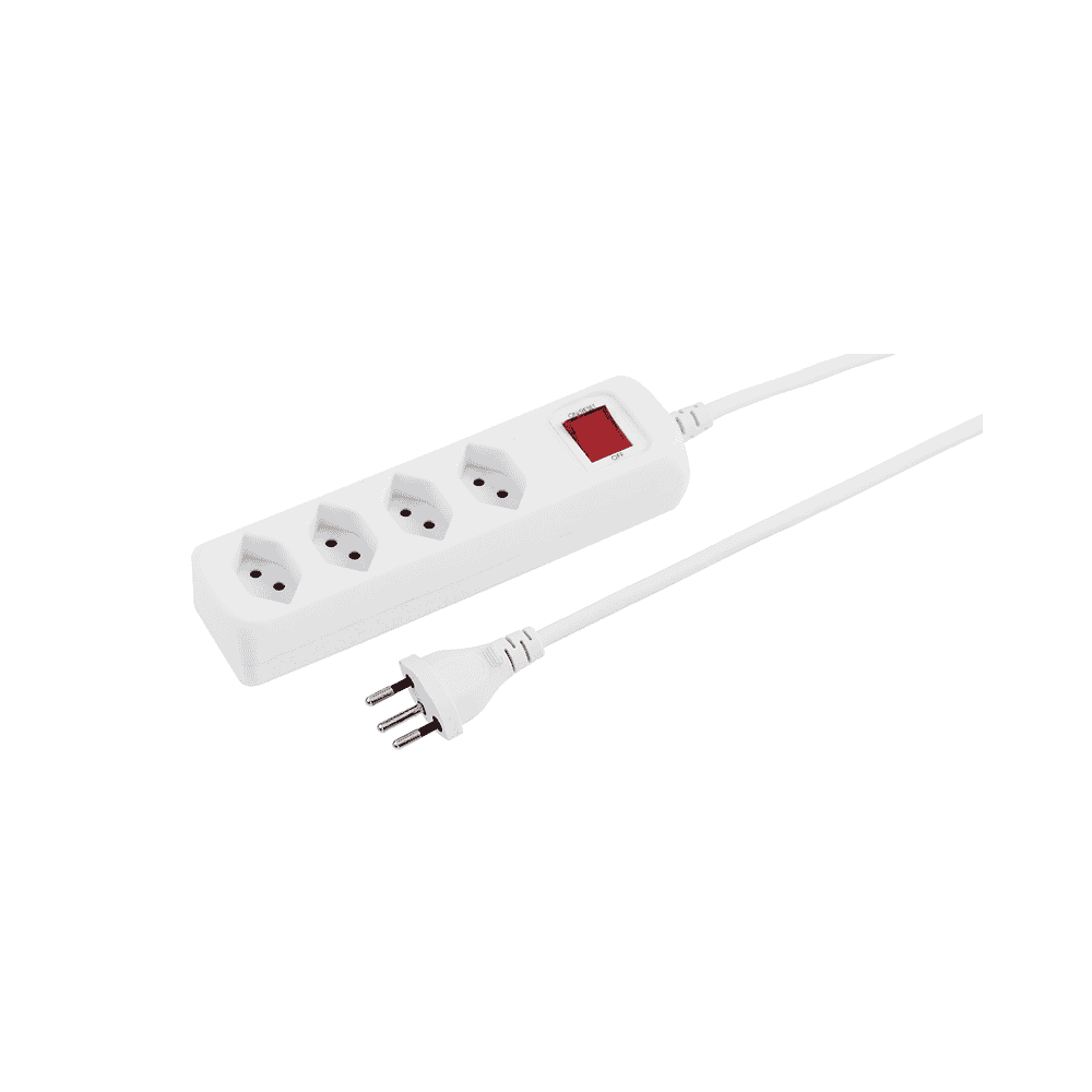Steffen Multiprise POWER EASY, IP20, câble de 1.5 m, avec interrupteur, différentes versions