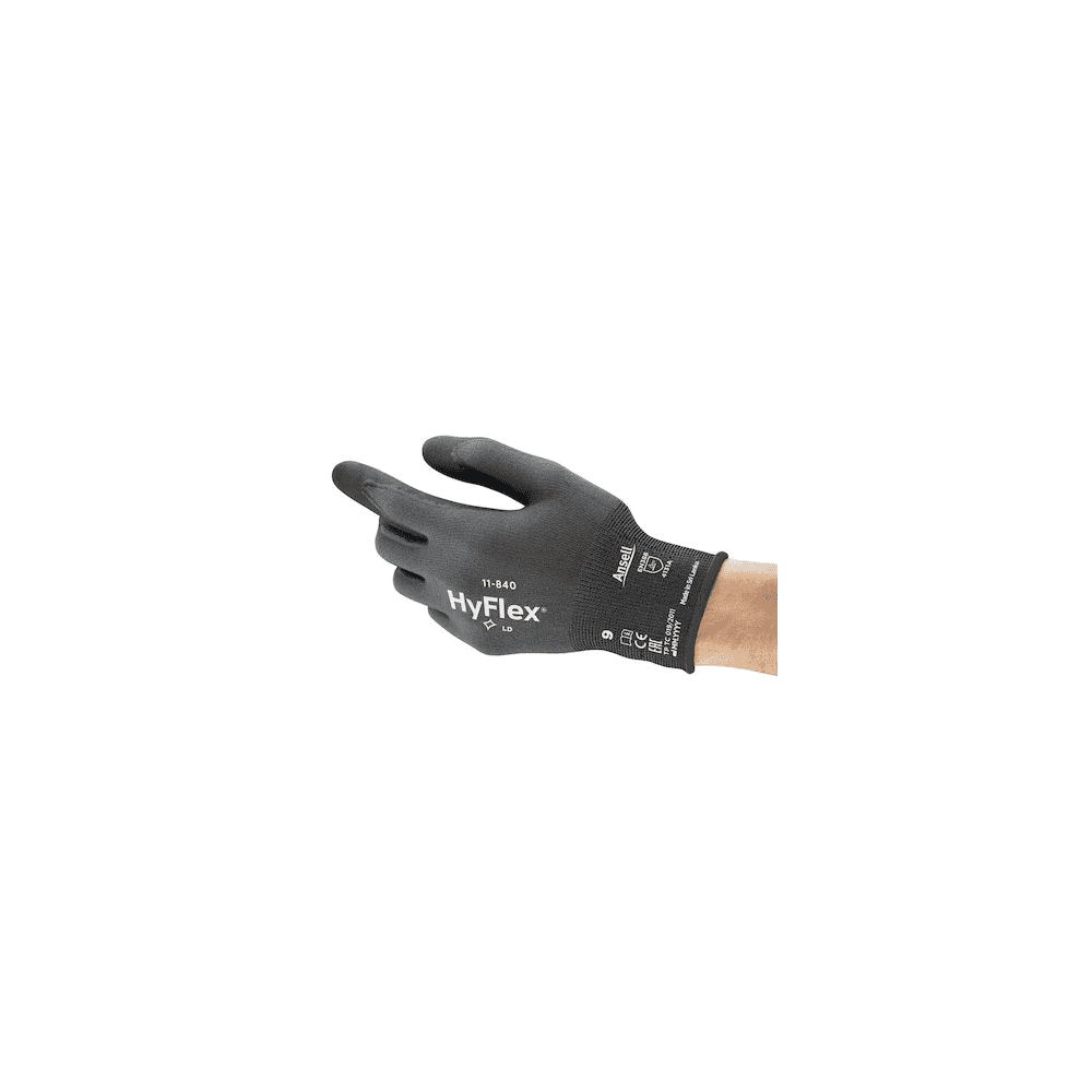 Gants de protection mécanique Ansell HyFlex 11-840, EN388 4231, tailles 7 à 11