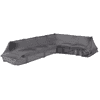 Platinum AeroCover Housse de protection Lounge en forme de L à droite, L x L x L x H 3500 x 2750 x 900 x 700 mm