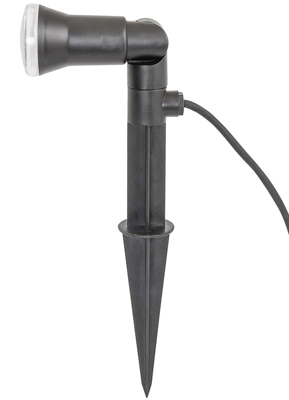 Steffen GardenLine Spot mit LED-Lampe 6W, 400lm, 4000K, H05RN-F, 3 m Kabel