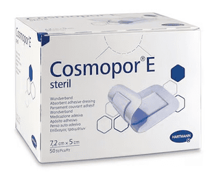 Pansement Cosmopor E stérile, 72 x 50 mm, paquet de 50 pièces
