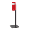 Batterie-Ständer / Sammelbehälter aus Stahl