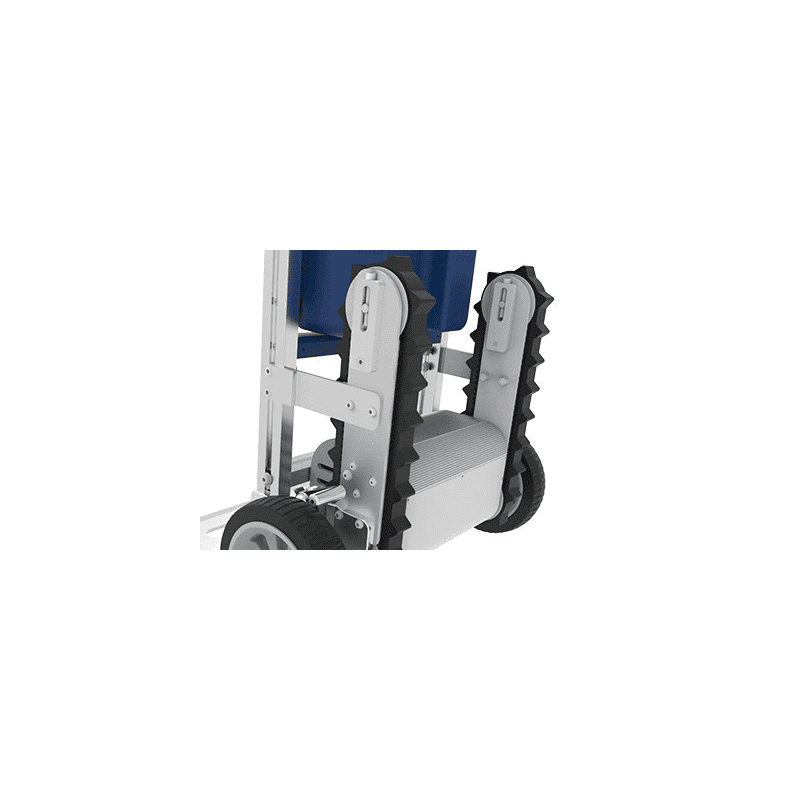 Treppensteiger mit Raupenantrieb und Bremse, Typ TS-105, elektrische Treppensackkarre, Tragkraft 105 kg