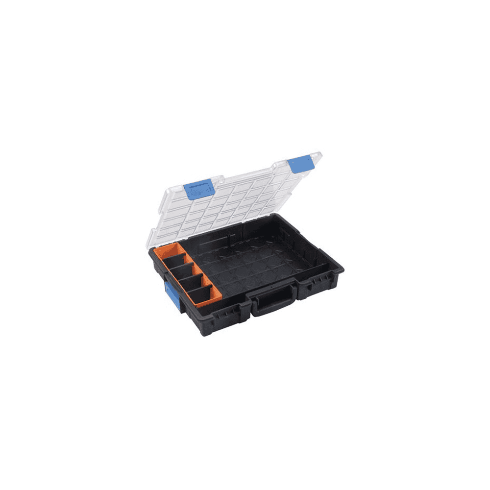 Bedrunka+Hirth Flex-Box-Kunststoff - 7 Fächer, 440 x 355 x 76 mm