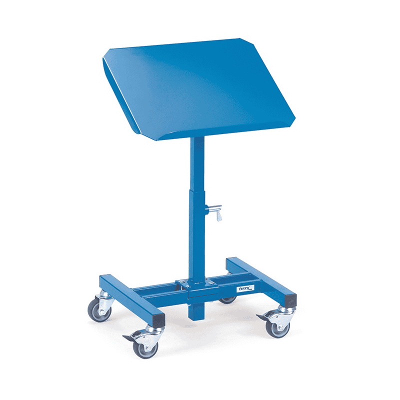 Fetra Materialständer neigbar, höhenverstellbar im 25 mm Raster, Tragkraft 150 kg