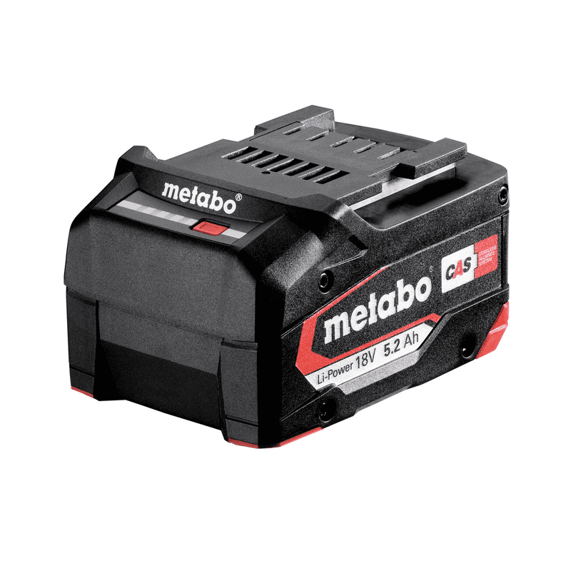Metabo Batterie Li-Power 18 V / 2.0 à 5.2 Ah pour système de batterie CAS