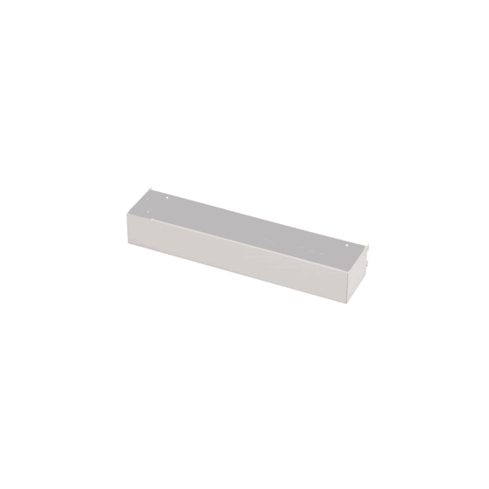 Bedrunka+Hirth Ablagebox für Lochwandaufbau, 500 x 90 x 85 mm